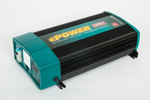 EPOWER 2000W/24V W/RCD & AC TFER SWITCH