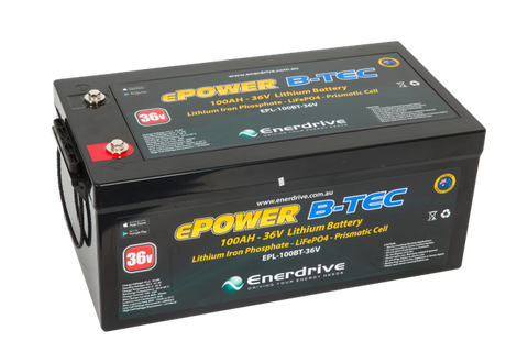 B-TEC 100AMP / 36V LIFEPO4 BATTERY BT