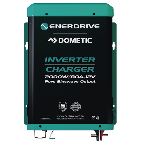 ENERDRIVE INVERTER/CHARGER (COMBI) 2000W/80A-12V