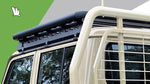 Wedgetail Roof Rack Toyota Landcruiser 79 Series Dual Cab 1999-On